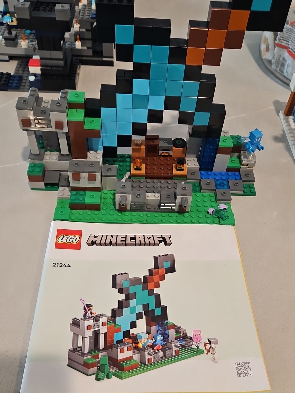 Lego Minecraft Pixel Sword
